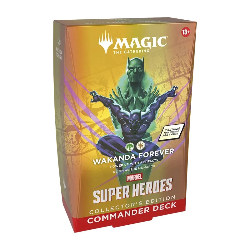 MTG MARVEL SUPER HEROES COMMANDER DECK X4 COLLECTOR EDITION - 5