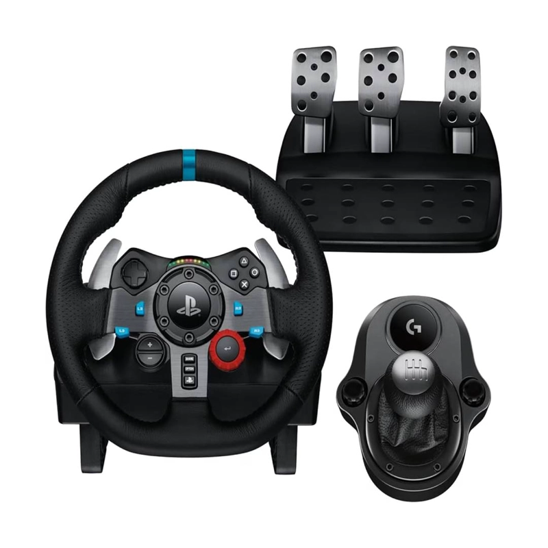 BUNDLE LOGITECH G29 SE VOLANTE + PALANCA + PEDAL PARA PS, PC - 1