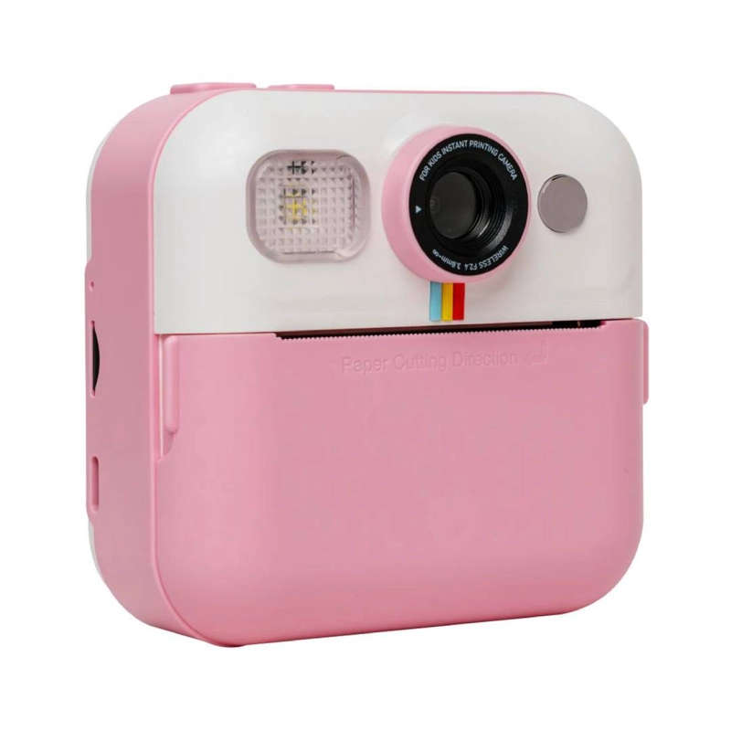 CAMARA SOLIGOR KIDS ROSADA CON IMPRESORA Y LAPICES - 2