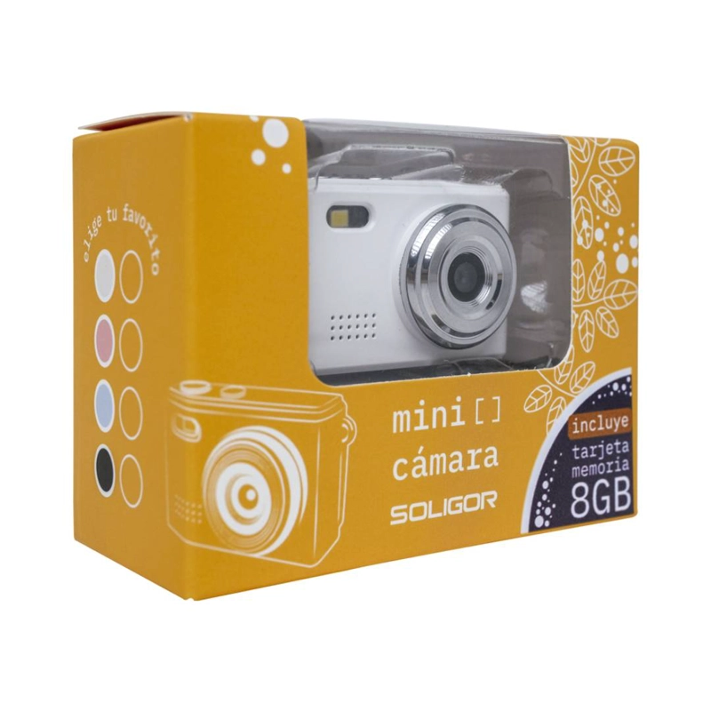 CAMARA DIGITAL MINI SOLIGOR DC23 BLANCA - 4