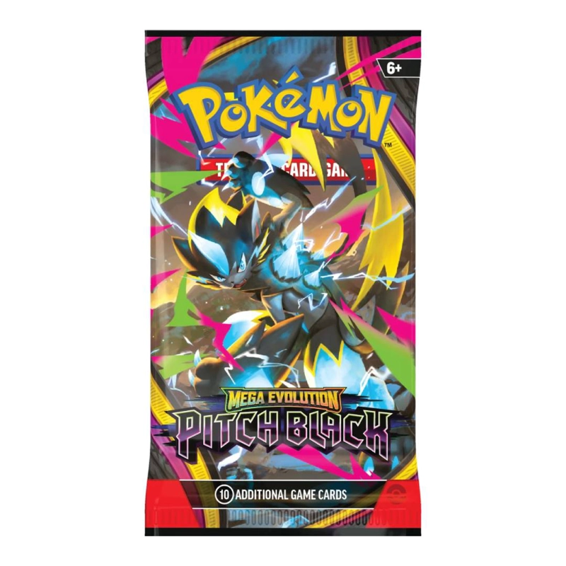 POKEMON TCG MEGA EVOLUTION PITCH BLACK BOOSTER BOX INGLES - 3