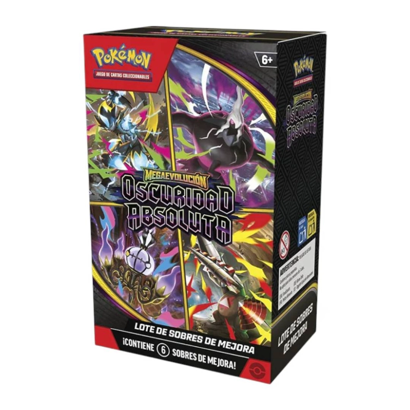 POKEMON TCG MEGA EVOLUTION PITCH BLACK BUNDLE ESPAÑOL - 1