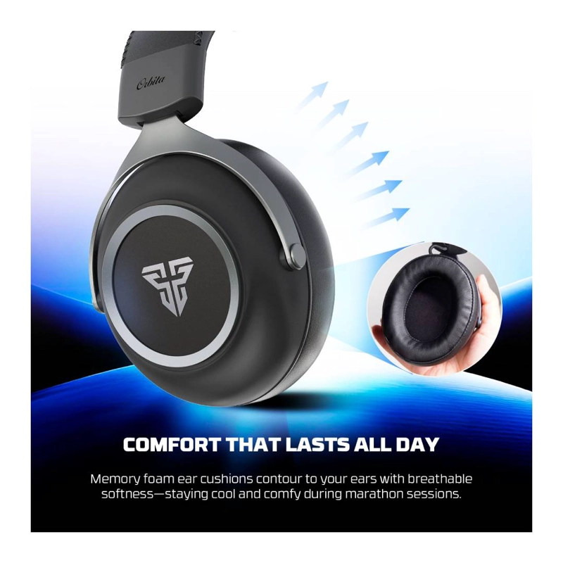 AUDIFONOS INALAMBRICOS FANTECH WHG07 ORBITA BLACK - 5