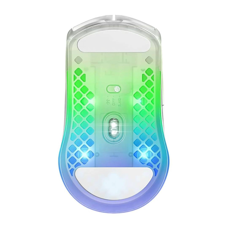 MOUSE GAMER STEELSERIES AEROX 3 GHOST - 4