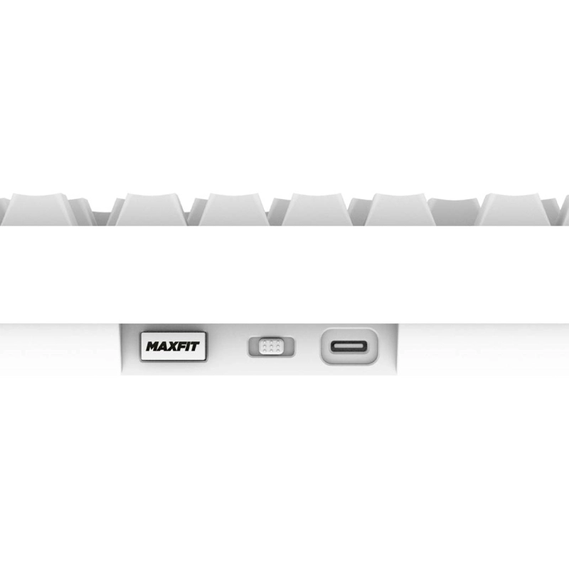 TECLADO INALAMBRICO FANTECH MK921 MAXFIT8 WHITE SWITCH WHITE - 3