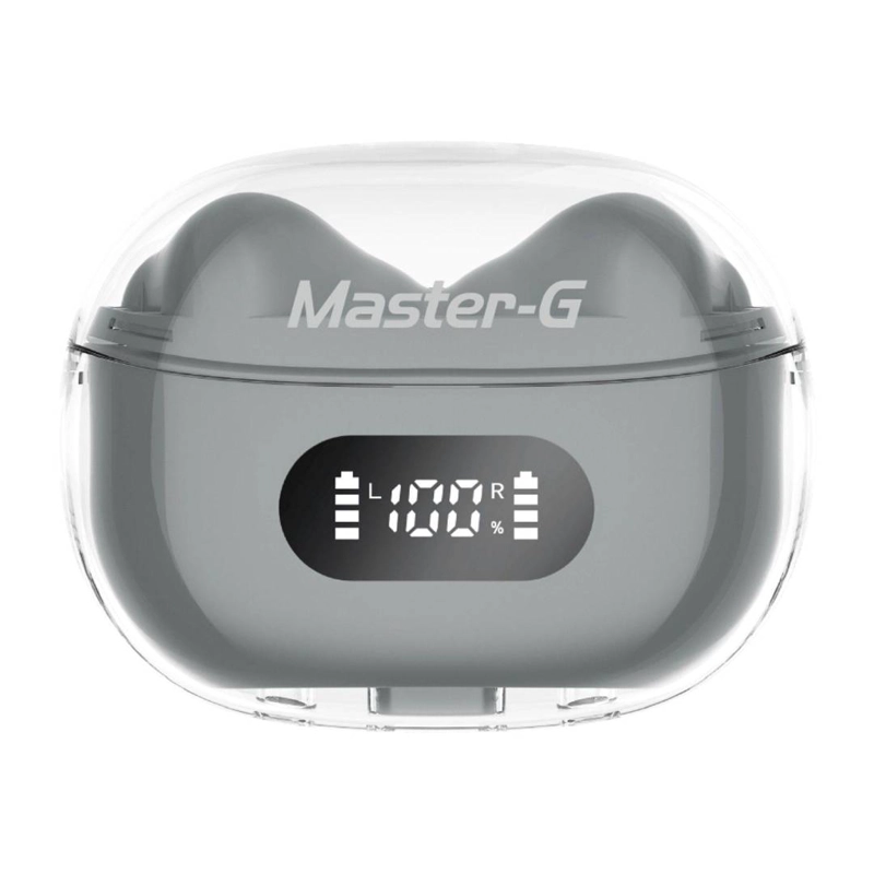 AUDIFONOS IN-EAR MASTER-G MGBUDS35G TWS ANC CON APP GRIS - 3