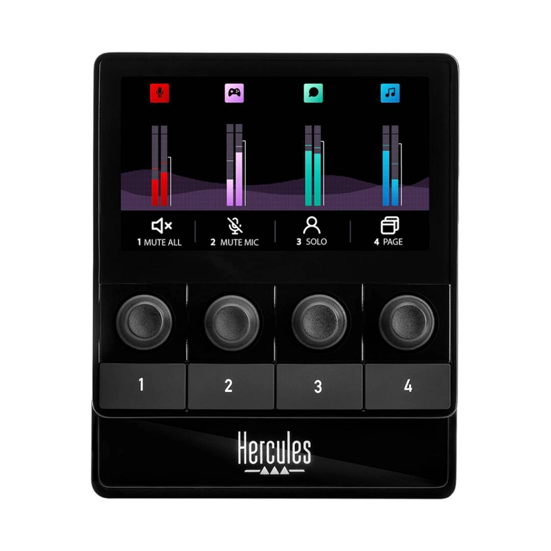 CONTROLADORA DE AUDIO STREAMING HERCULES STREAM 100 - 2