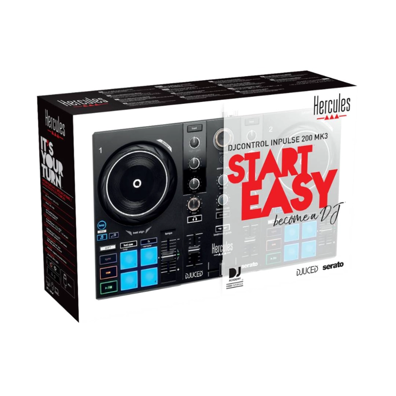 CONTROLADORA DJ HERCULES DJCONTROL INPULSE 200 MK3 - 5