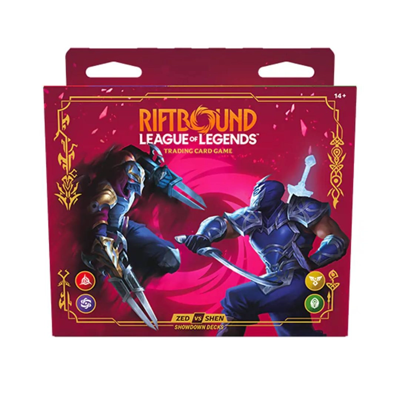 RIFTBOUND TCG: SET 4, VENDETTA: SHOWDOWN DECKS ZED VS SHEN - 2