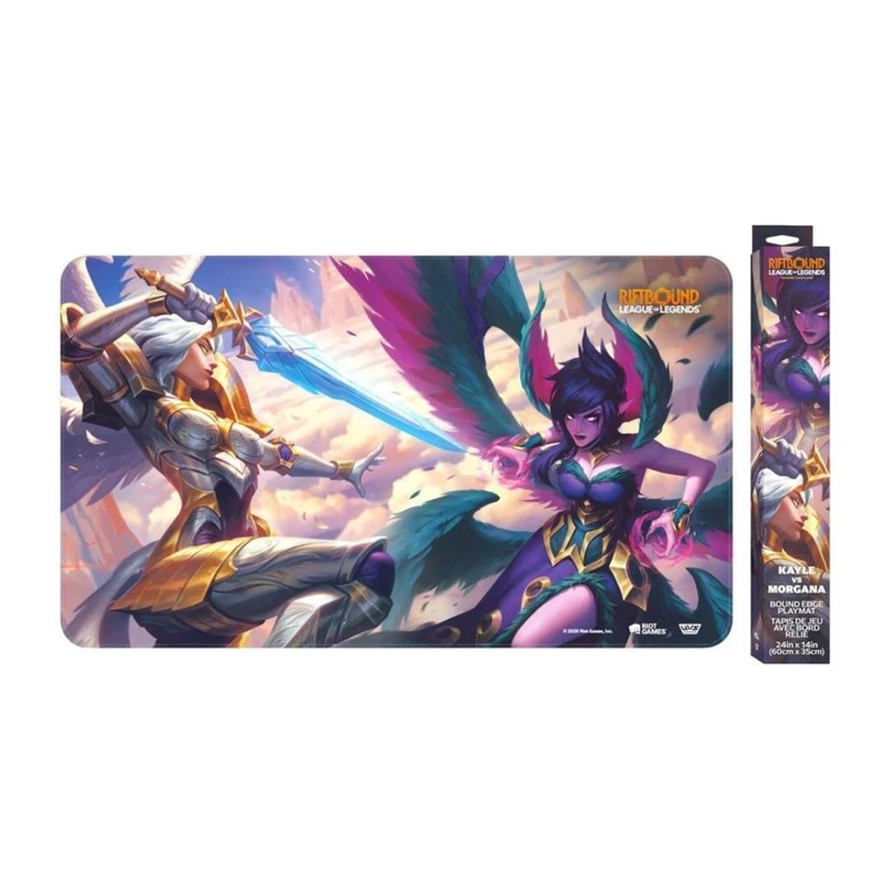 PLAYMAT RIFTBOUND TCG: VENDETTA: KAYLE VS MORGANA - 1