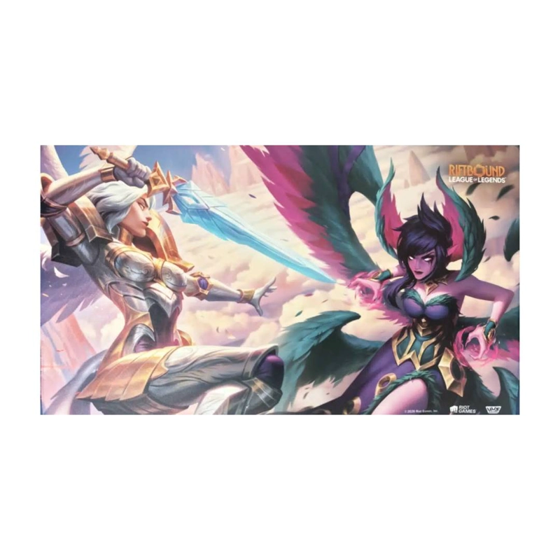 PLAYMAT RIFTBOUND TCG: VENDETTA: KAYLE VS MORGANA - 2
