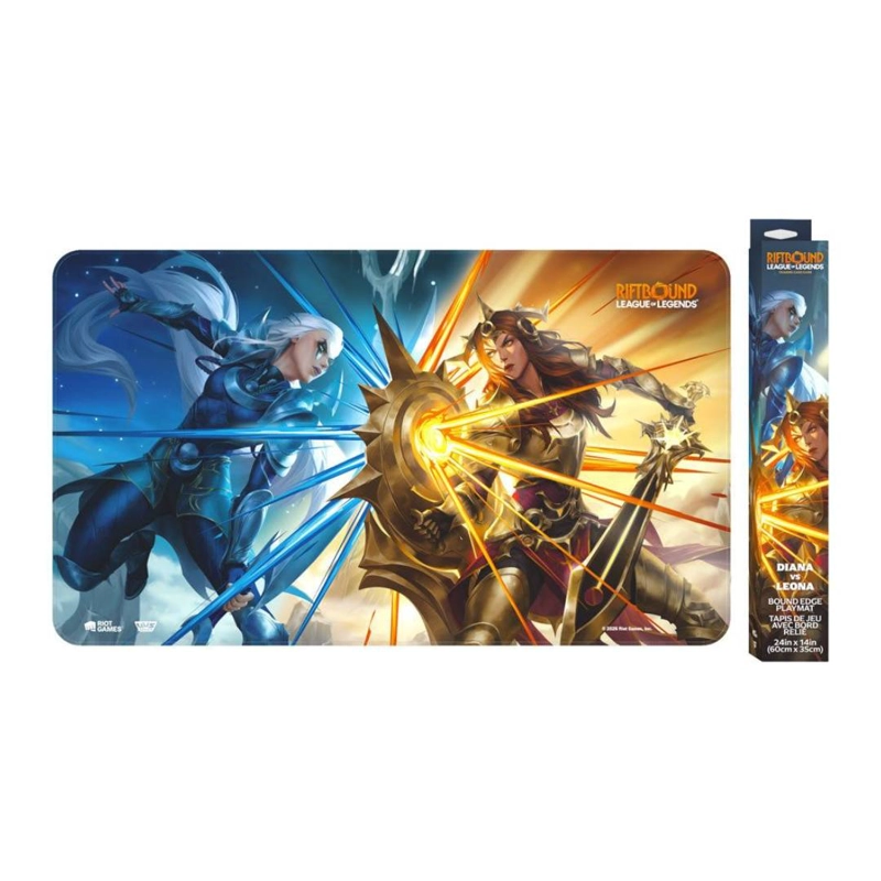 PLAYMAT RIFTBOUND TCG: VENDETTA: DIANA VS LEONA - 1