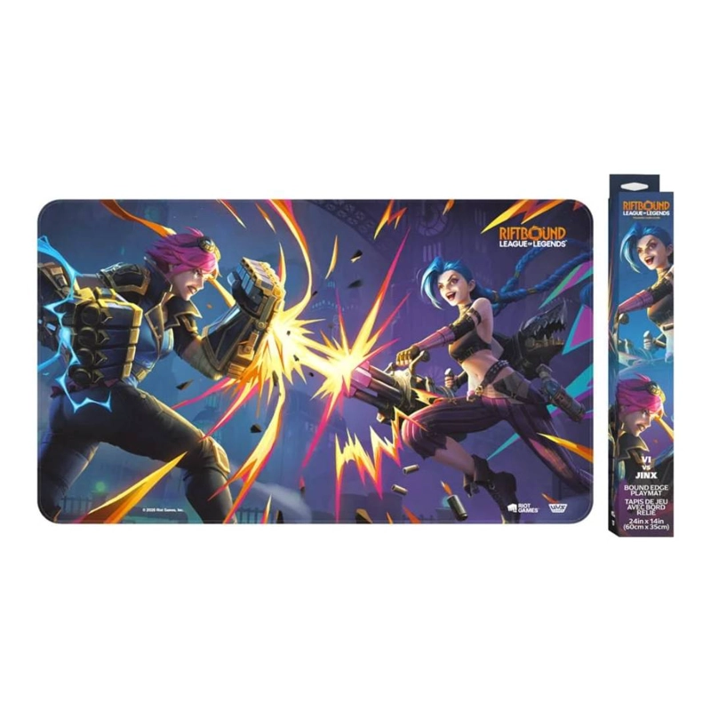 PLAYMAT RIFTBOUND TCG: VENDETTA: VI VS JINX - 1