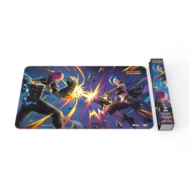 PLAYMAT RIFTBOUND TCG: VENDETTA: VI VS JINX - 2