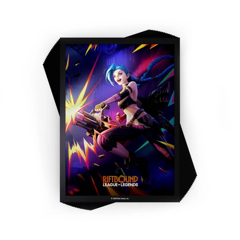 PROTECTORES RIFTBOUND TCG - VENDETTA: VI VS JINX - 3