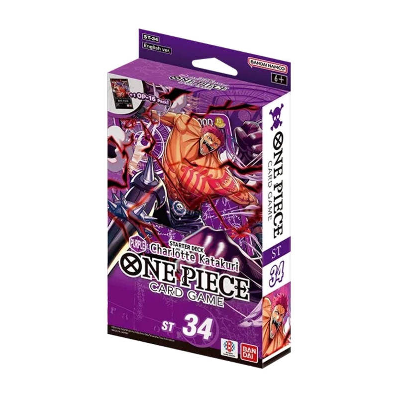 ONE PIECE TCG: STARTER DECK ST-34 KATAKURI PURPLE - 1