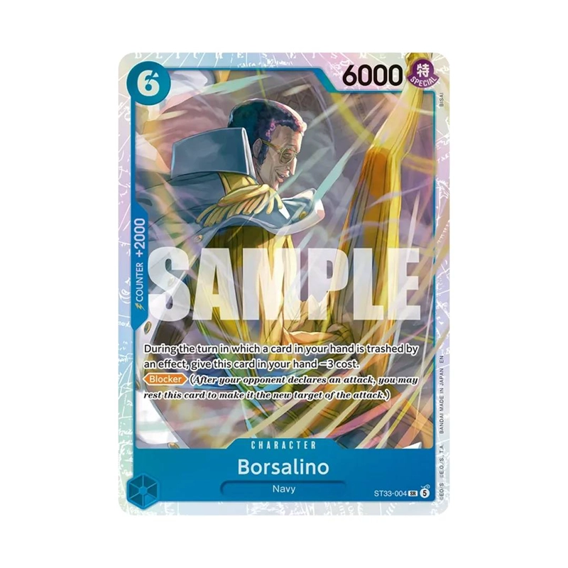 ONE PIECE TCG: STARTER DECK ST-33 KUZAN BLUE - 2