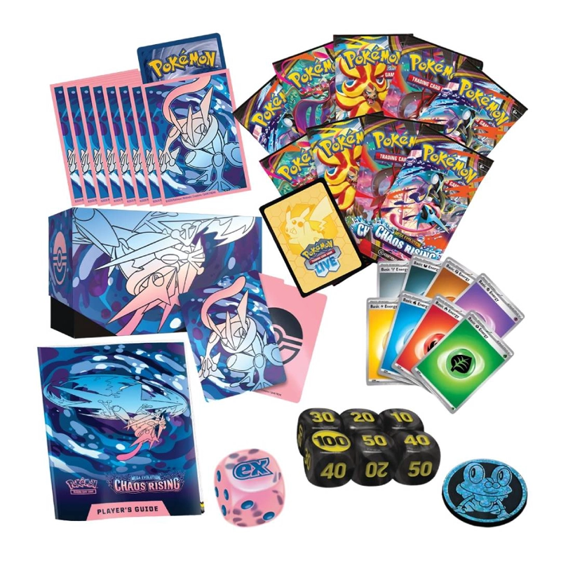 POKEMON TCG: CHAOS RISING ELITE TRAINER BOX INGLE S - 2