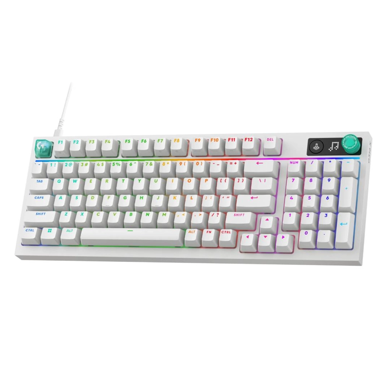 TECLADO GAMING LOGITECH G G316 X 98 RGB HOT SWAP BLANCO - 2