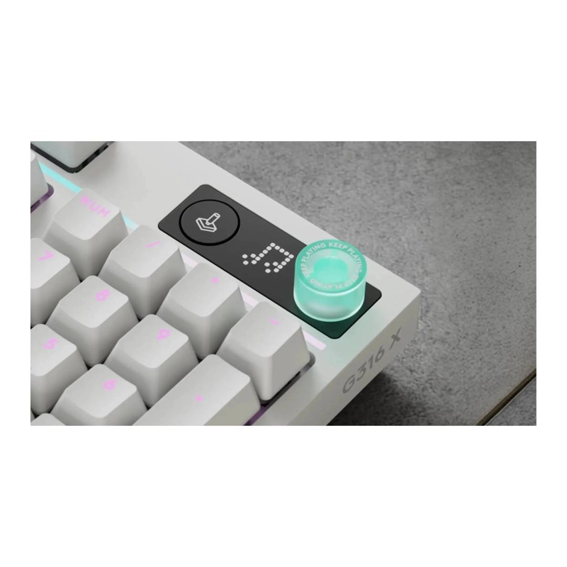TECLADO GAMING LOGITECH G G316 X 98 RGB HOT SWAP BLANCO - 5