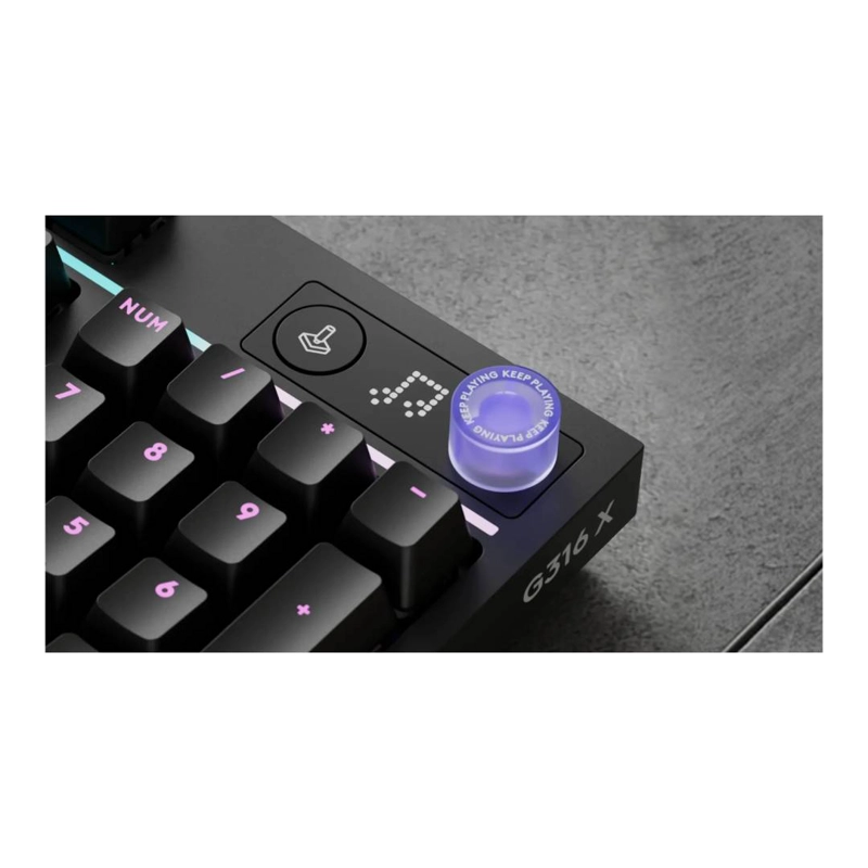 TECLADO GAMING LOGITECH G G316 X 98 RGB HOT SWAP NEGRO - 5