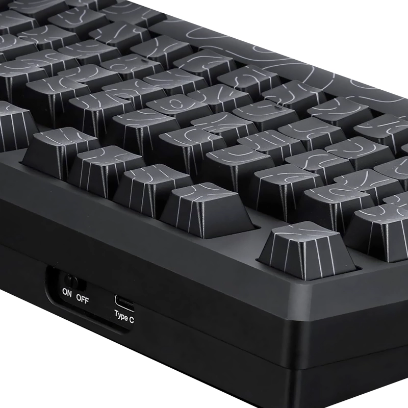 TECLADO REDRAGON URANUS 87 PRO K737B-RGB-PRO WIRELESS - 4