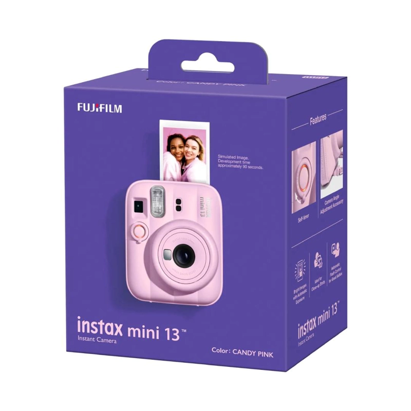 CAMARA INSTANTANEA INSTAX MINI 13 CANDY PINK - 5