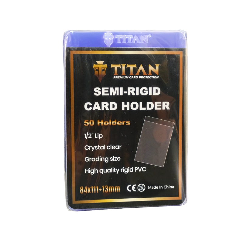CARD SAVER PROTECTOR SEMIRIGIDO TITAN PRO 84X111MM CLEAR 50U - 1