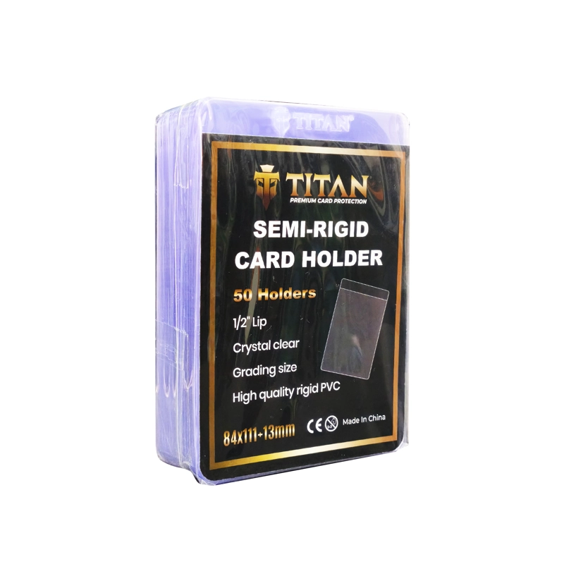 CARD SAVER PROTECTOR SEMIRIGIDO TITAN PRO 84X111MM CLEAR 50U - 2