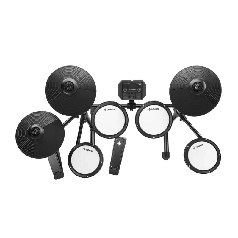 BATERIA ELECTRONICA DONNER DED-80 PARA PRINCIPIANTES - 2