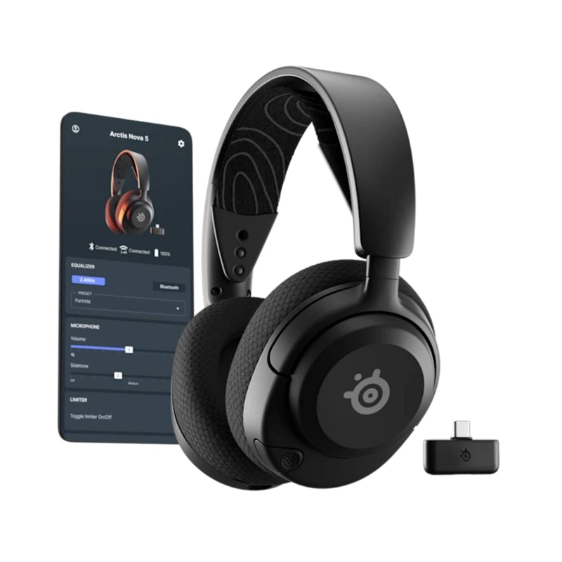 AUDIFONOS GAMER INALAMBRICOS STEELSERIES ARTIS NOVA 5 - 1