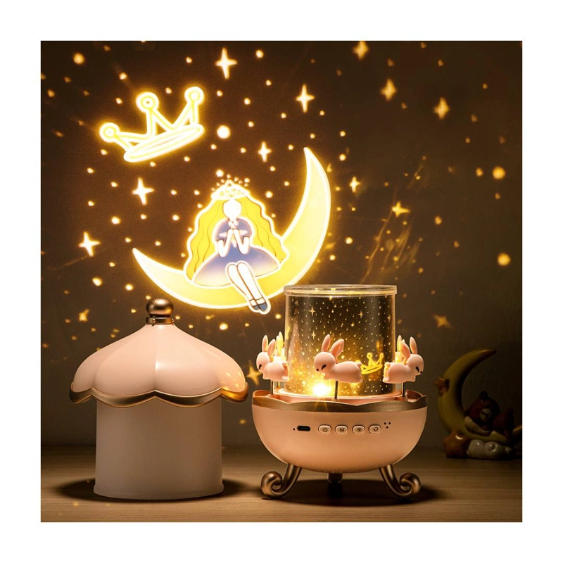 PROYECTOR LED OCE ANO CON ESTRELLAS Y ALTAVOZ - 2