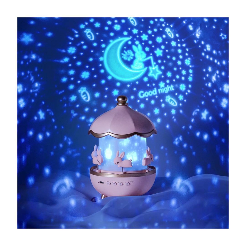 PROYECTOR LED OCE ANO CON ESTRELLAS Y ALTAVOZ - 5