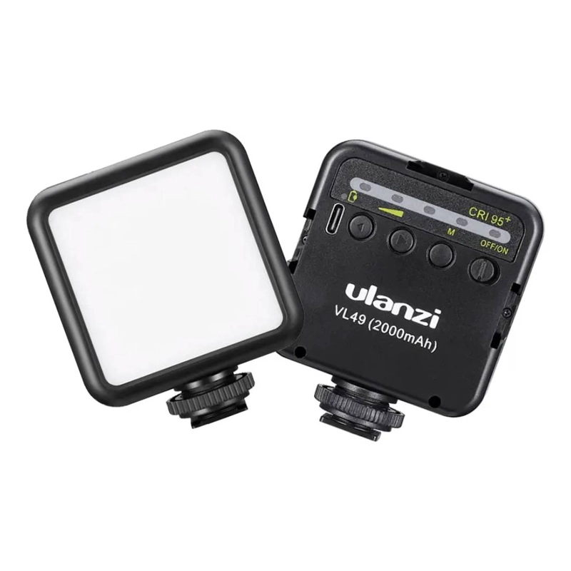 MINI LUZ LED ULANZI VL49 PARA VLOG 2000MAH - 1
