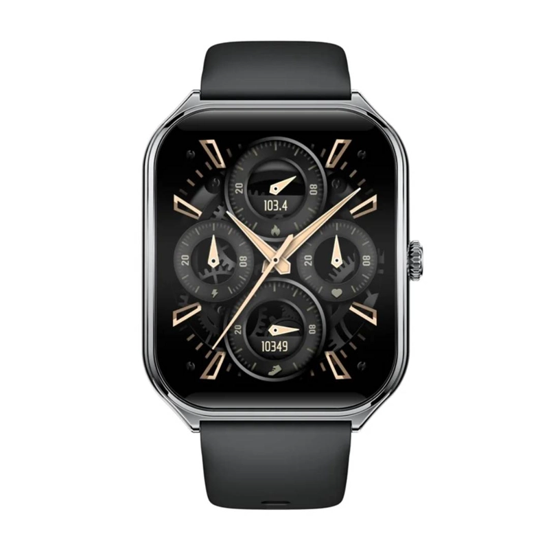 RELOJ INTELIGENTE AMOLED 1.96” PARA HOMBRE BLACK - 2