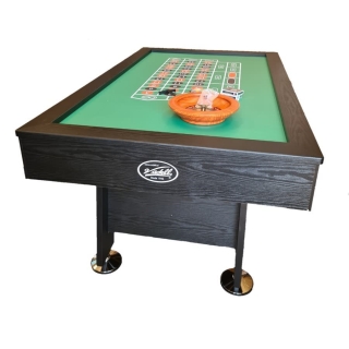 MESA VADELL RULETA 110X182X81 NEGRO - 1