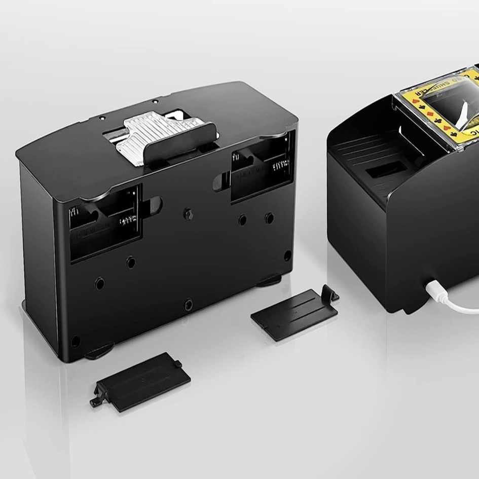 BARAJADOR DE NAIPES 2 BARAJAS CON USB - 2