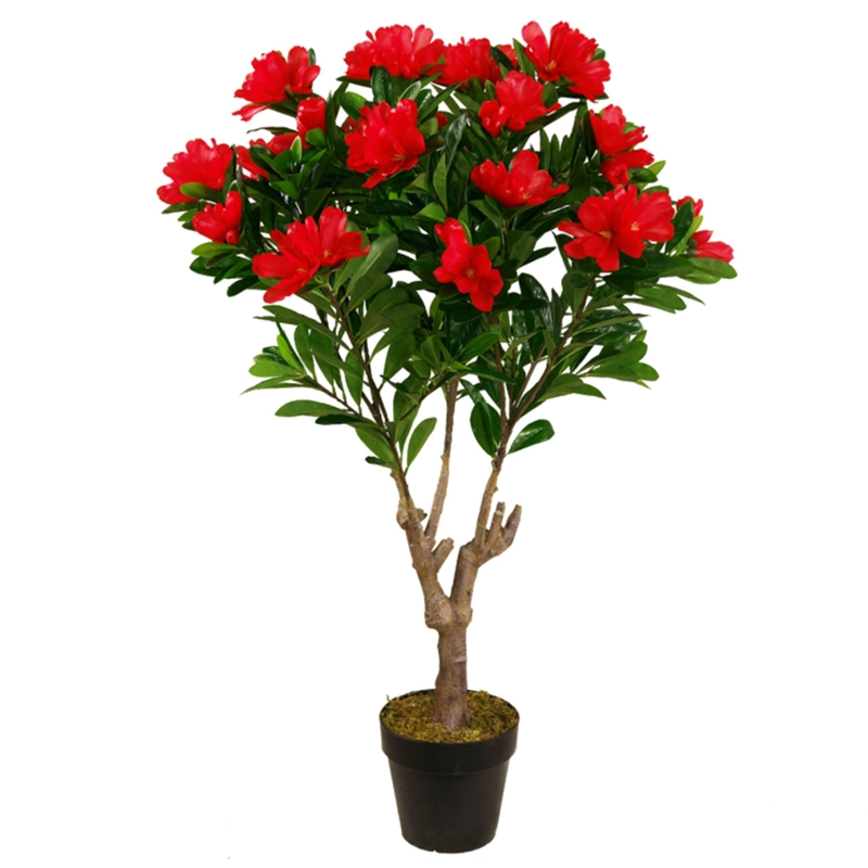 ARBOL DE RODODENDRO ROJO DE 120 CM - 2