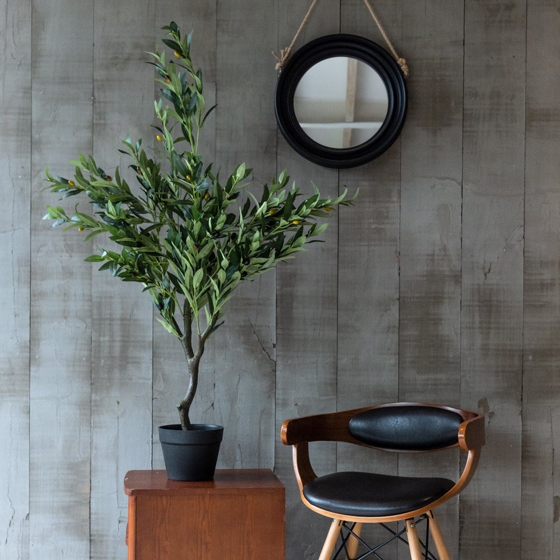 ARBOL DE OLIVO DE 125 CM - 1