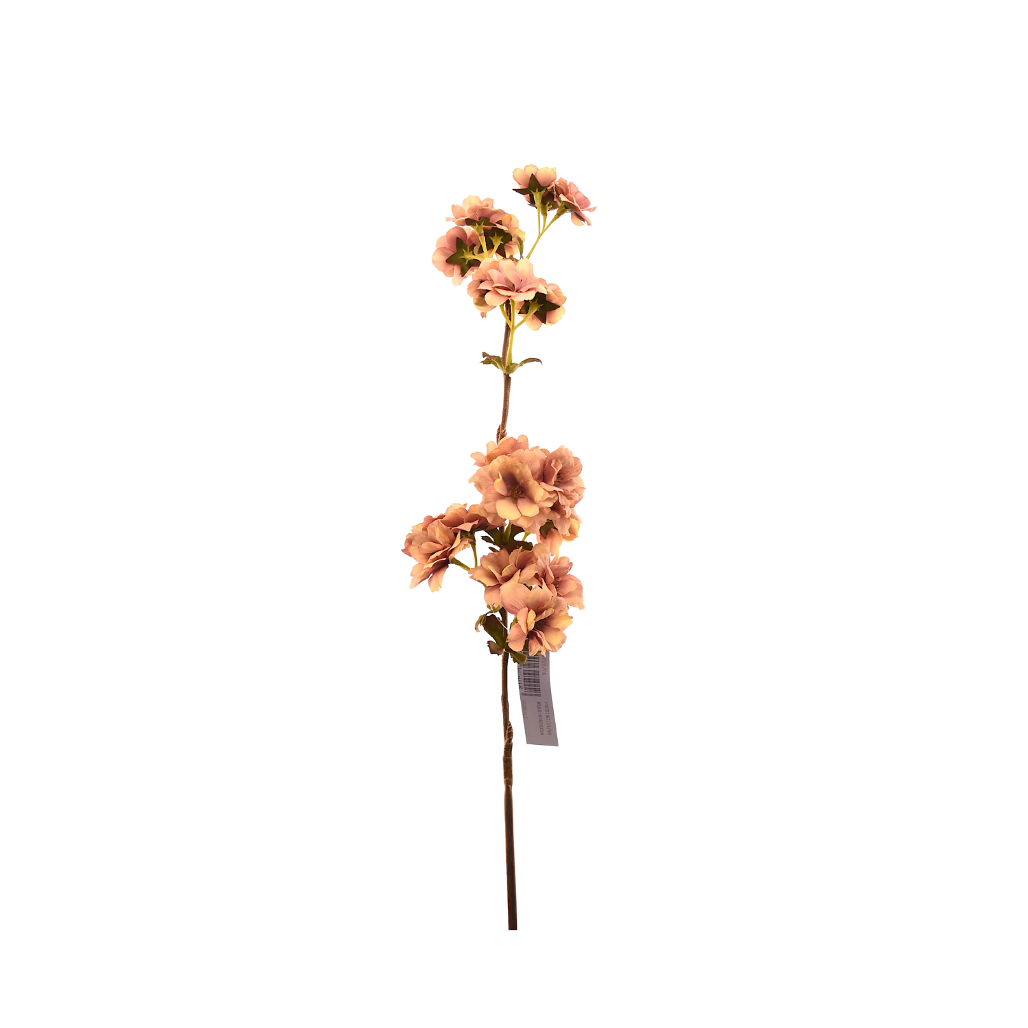 CEREZO ARTIFICIAL EN FLOR ROSADO, RAMA DECORATIVA DE 71 CM - 1