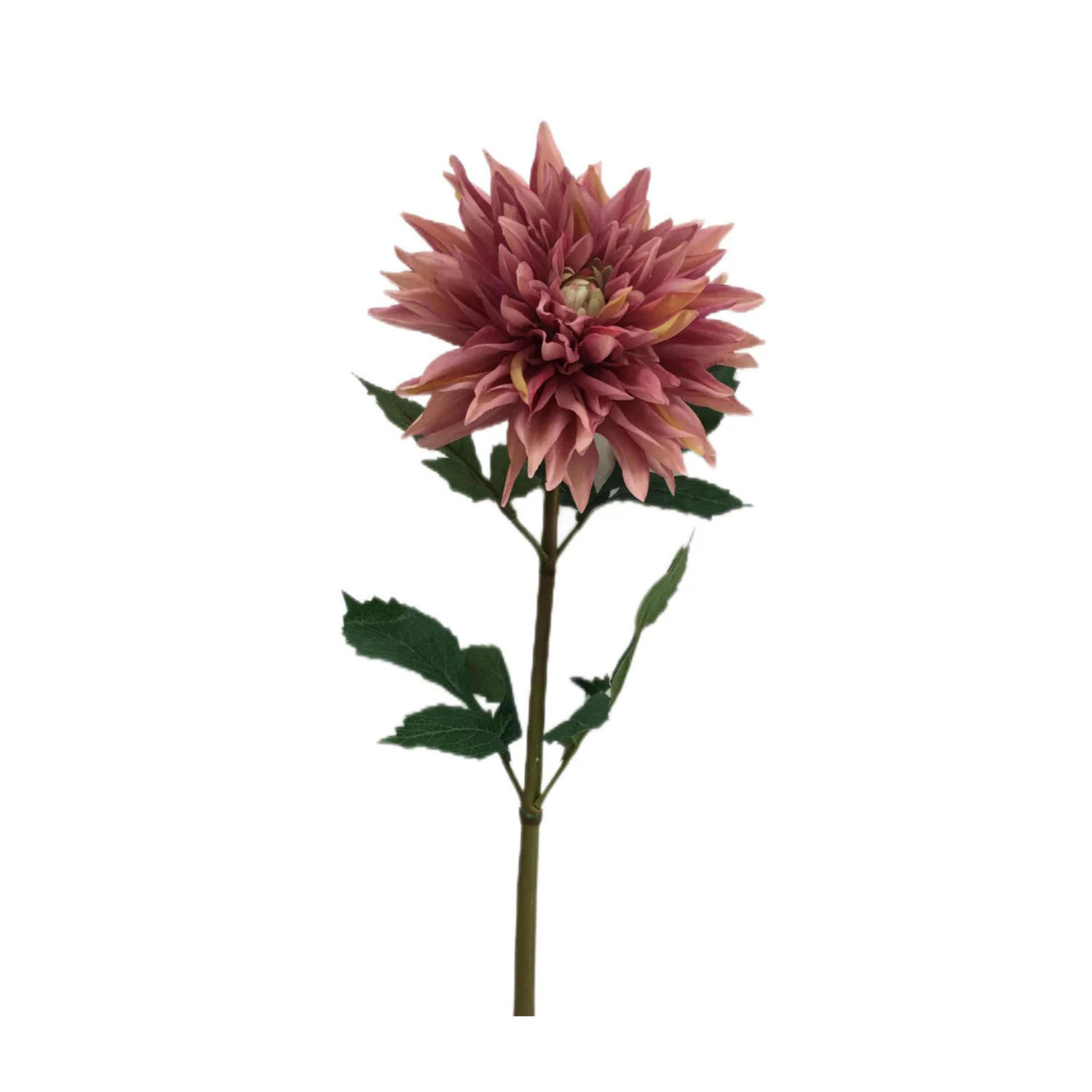 FLOR DE CRISANTEMO ARTIFICIAL COLOR ROSADO DE 74 CM - 1