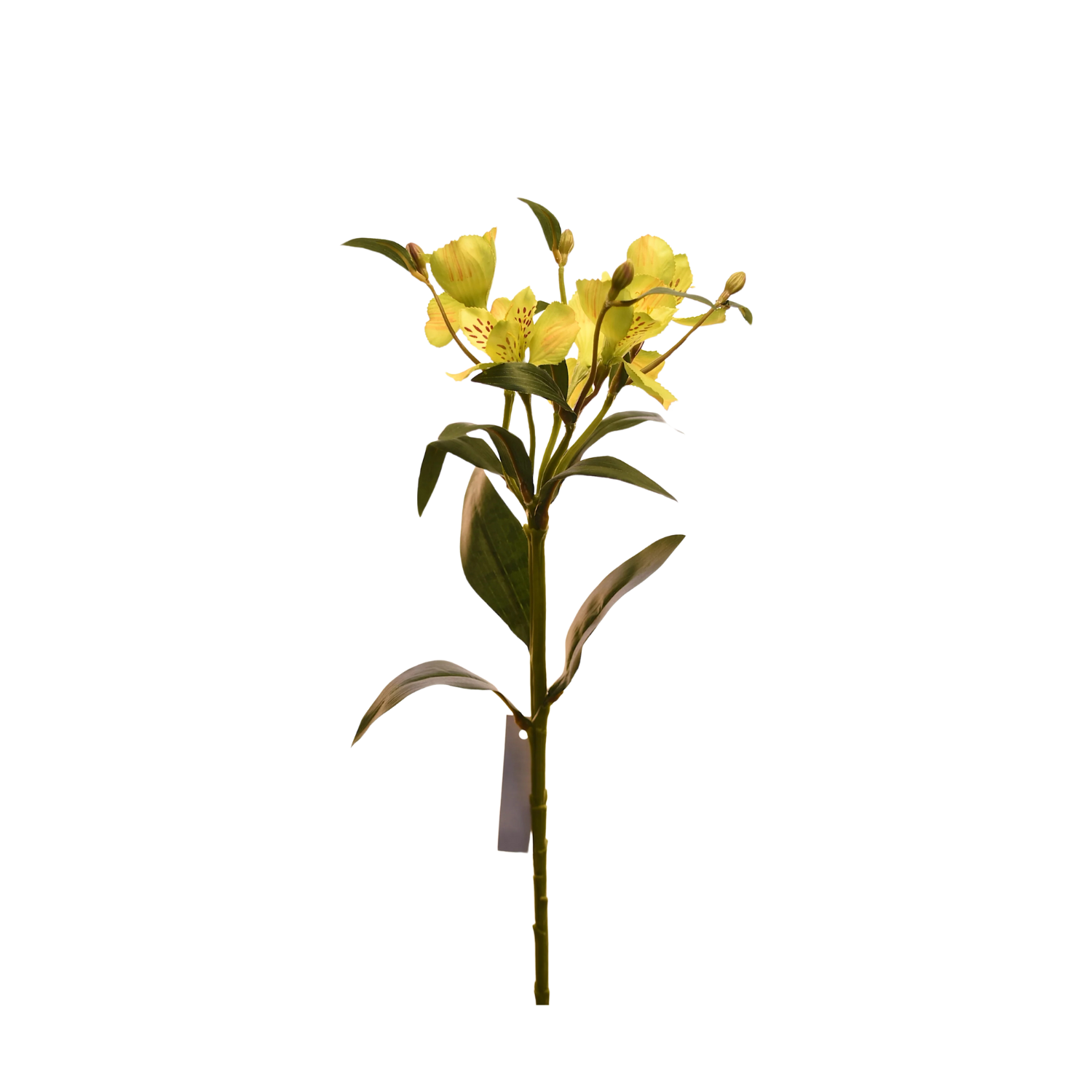 FLORES DE ASTROMELIA ARTIFICIAL COLOR VERDE DE 61 CM - 1