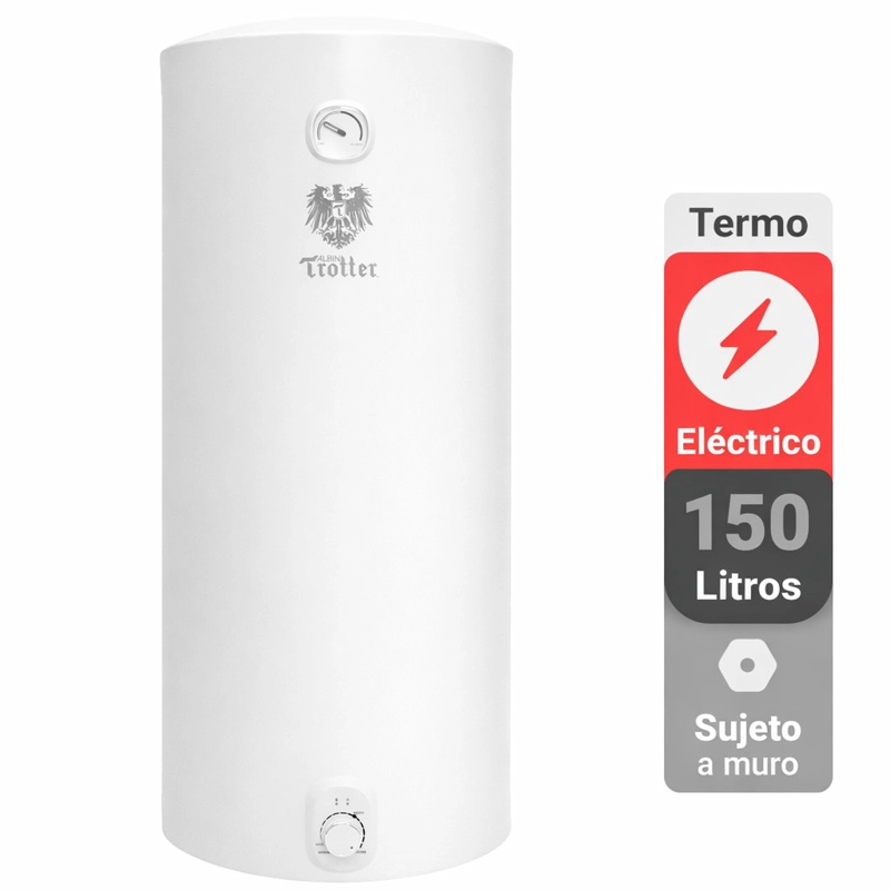 TERMO ELE CTRICO ALBIN TROTTER 150 LITROS 1,5 KW - 7