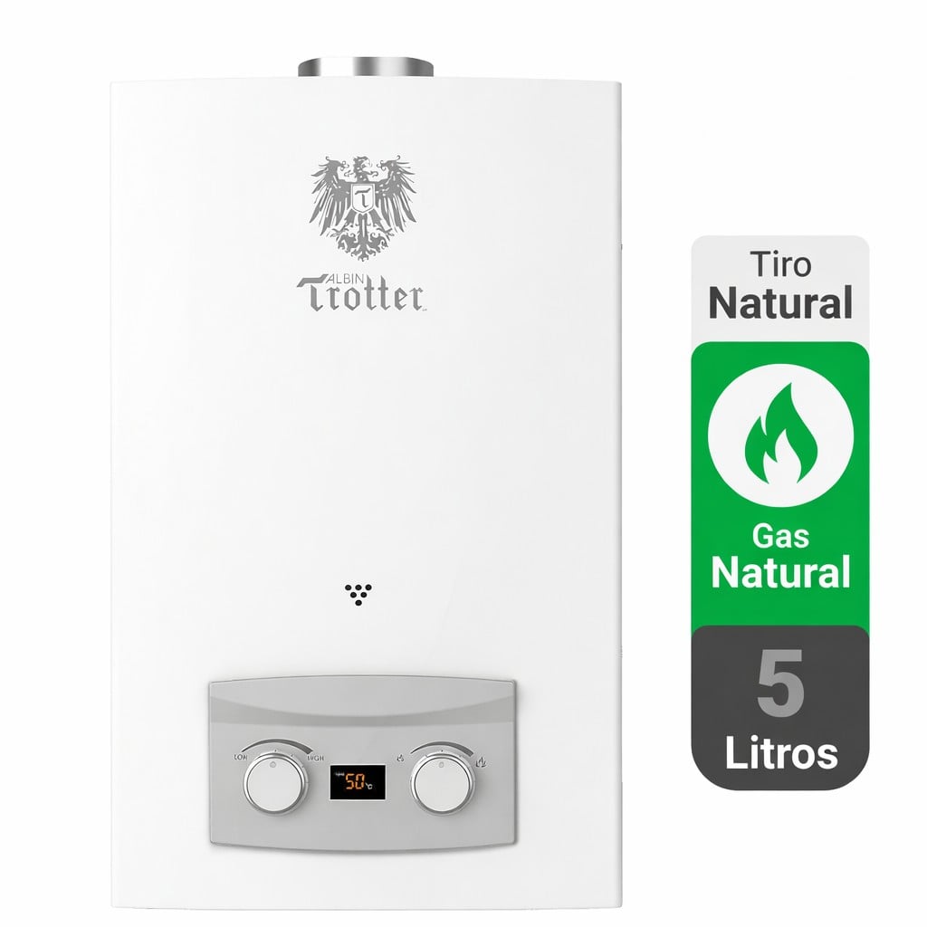 CALEFONT A GAS NATURAL 5 L ALBIN TROTTER TIRO NATURAL - 6