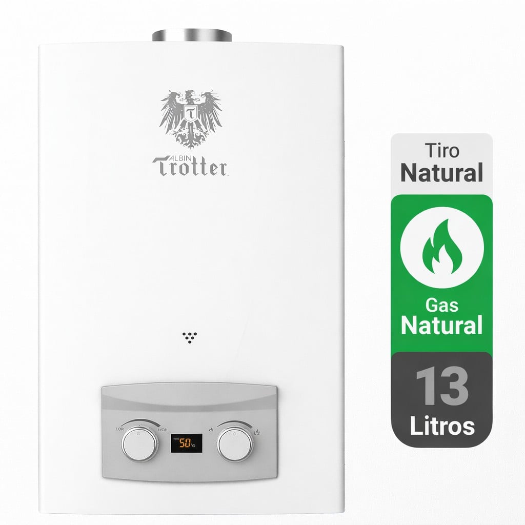 CALEFONT A GAS NATURAL 13 L ALBIN TROTTER TIRO NATURAL