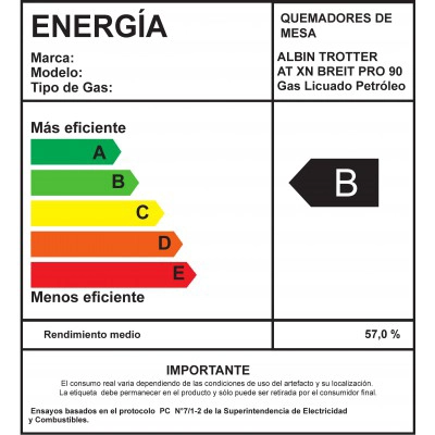 ENCIMERA GAS LICUADO ALBIN TROTTER 6 PLATOS AT-XN BREIT PRO 90 - 5