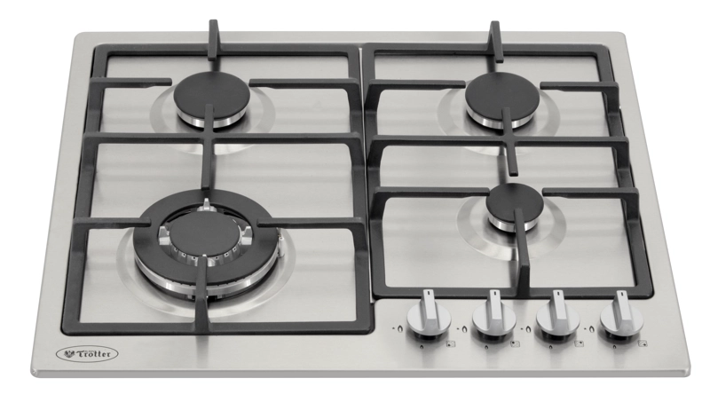 ENCIMERA GAS LICUADO ALBIN TROTTER 4 PLATOS AT-XN BREIT PRO 60 - 4