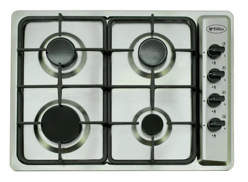 ENCIMERA GAS NATURAL ALBIN TROTTER 4 PLATOS AT-G XN FEIN-FF FFD - 1