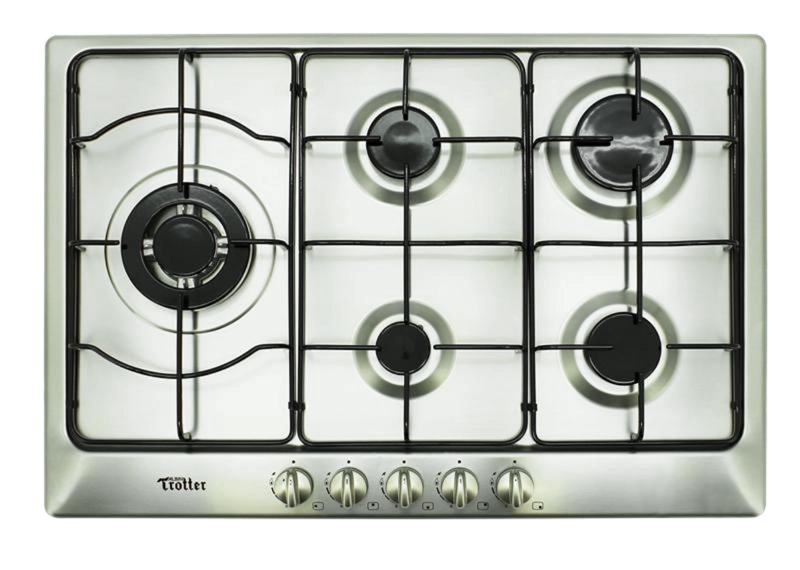 ENCIMERA GAS LICUADO ALBIN TROTTER 5 PLATOS AT EXCLUSIVE 75 FFD - 1