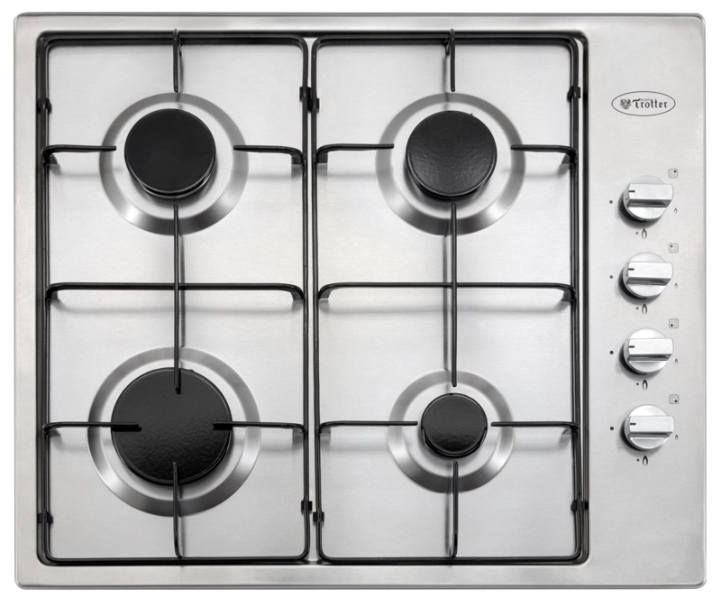 ENCIMERA GAS LICUADO ALBIN TROTTER 4 PLATOS AT-XN BREIT 60 - 1